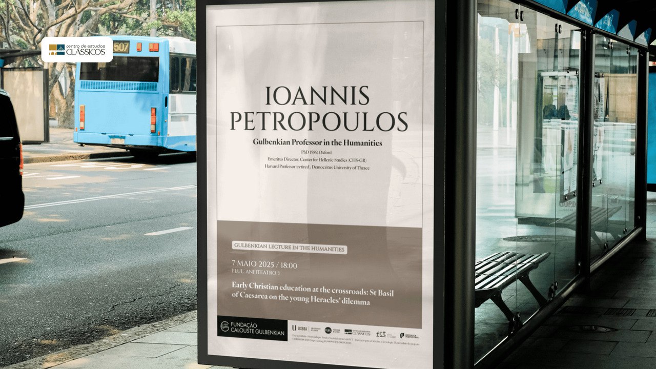 Centro de Estudos Clássicos - Cartaz Conferência